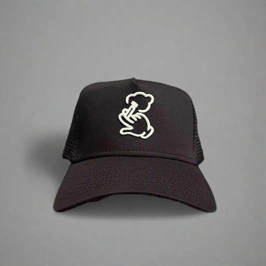 Smoke Heavy Hand Logo Snapback