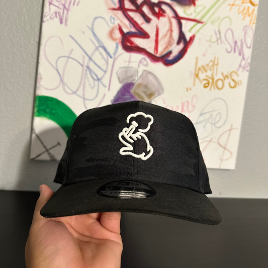 Smoke Heavy Hand Logo Camo Snapback